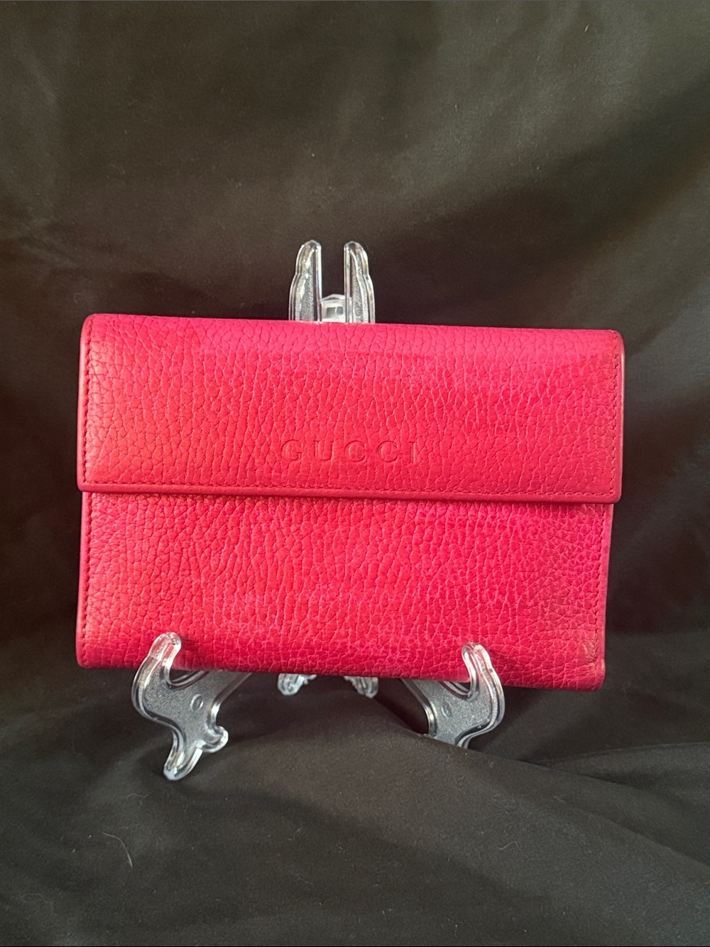 Gucci Trifold Leather Wallet - Picture 3 of 15